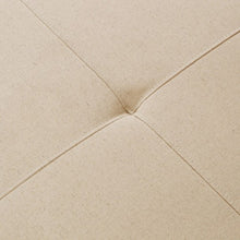 Chatham Ivory Linen Storage Cocktail Ottoman