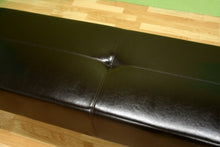 Karsten Dark Brown Leather Bench